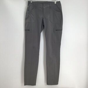 Kuhl Women’s Horizon Cargo Hiking Pants Skinny Style  6276 Gray Climbing Size 2R
